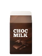 Large Chocolate Milk