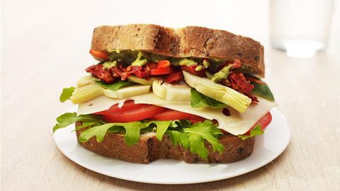 healthy healthy gourmet vegetarian sandwich recipe recipe Gourmet Vegetarian Sandwich