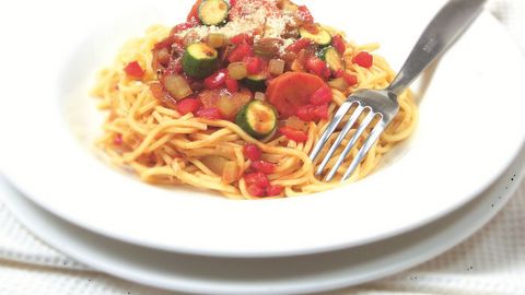 Fast Vegie Spaghetti