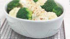 Broccoli & Cauliflower Gratin