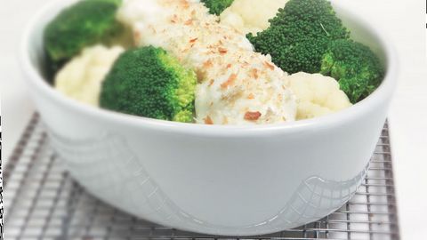 healthy healthy broccoli & cauliflower gratin recipe recipe Broccoli & Cauliflower Gratin