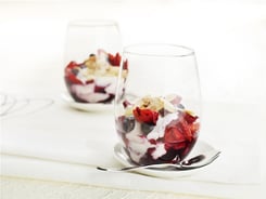 Fruits of the Forest Yoghurt Compote