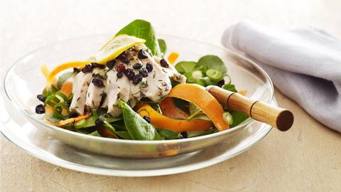 healthy healthy warm lemon chicken salad recipe recipe Warm Lemon Chicken Salad