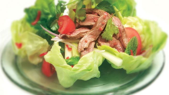 healthy healthy thai beef salad recipe recipe Thai Beef Salad