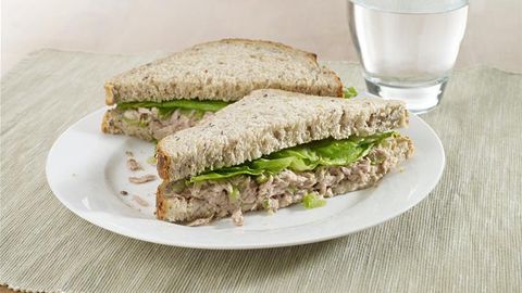 healthy healthy tuna salad sandwich recipe recipe Tuna Salad Sandwich