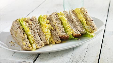 Curried Egg Sandwich