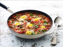 Shakshuka (Pan Baked Eggs)