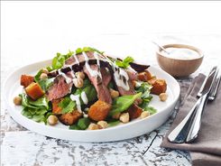 Warm Beef & Pumpkin Salad