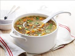 Sweet Potato & Lentil Soup