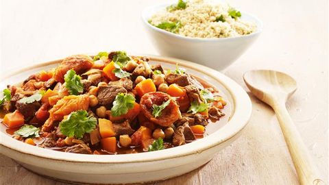 healthy healthy lamb tagine with couscous recipe recipe Lamb Tagine With Couscous