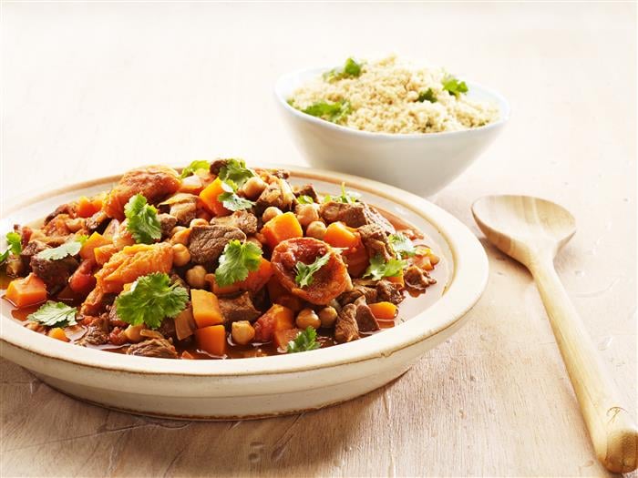 LiveLighter Healthy Lamb Tagine With Couscous Recipe