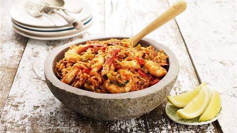 healthy healthy prawn jambalaya recipe recipe Prawn Jambalaya