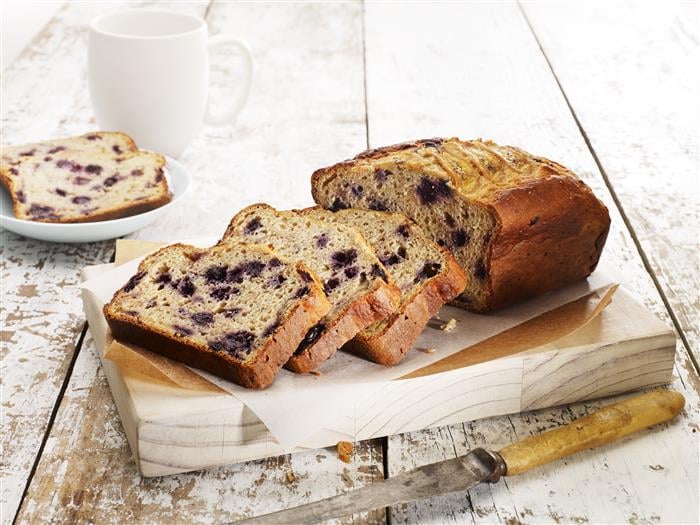 LiveLighter - Healthy Blueberry Banana Bread Recipe