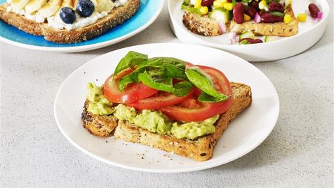 healthy healthy summer breeze toast topper recipe recipe Summer Breeze Toast Topper