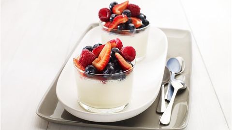 Rosewater Berry Mousse