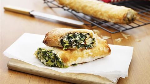 Spinach &amp; Cheese Rolls