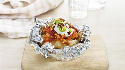 Mexican Mince - Loaded Potato Style