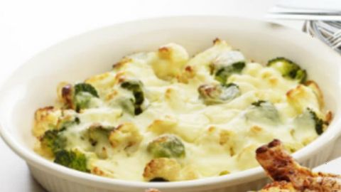 healthy healthy cauliflower & broccoli cheese recipe recipe Cauliflower & Broccoli Cheese