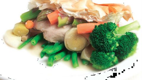 healthy healthy chicken & vegie pie recipe recipe Chicken & Vegie Pie