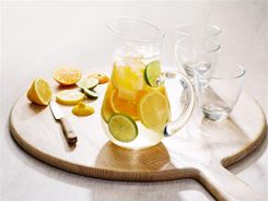 Sliced citrus water