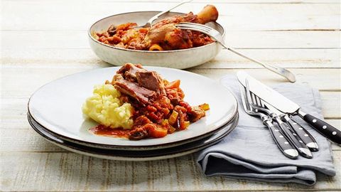 healthy healthy lamb shank with mash recipe recipe Lamb Shank With Mash 3-2-1