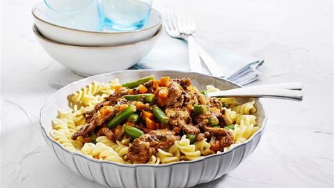 healthy healthy easy beef stroganoff recipe recipe Easy Beef Stroganoff 3-2-1