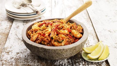 healthy healthy prawn jambalaya recipe recipe Prawn Jambalaya 3-2-1