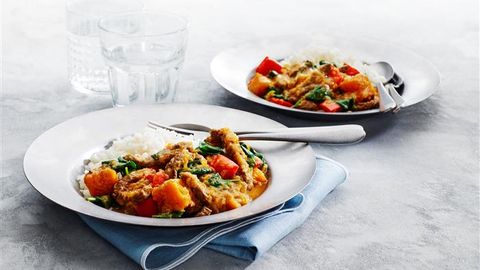 healthy healthy thai red beef curry recipe recipe Thai Red Beef Curry 3-2-1