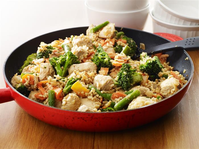 LiveLighter - Healthy Chicken Fried Rice Recipe