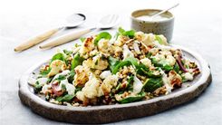 Roasted Cauliflower & Barley Salad 3-2-1