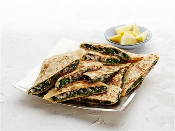 Cheese &amp; Spinach Gozleme