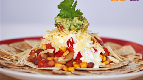 healthy healthy nacho stacks recipe recipe Nacho Stacks