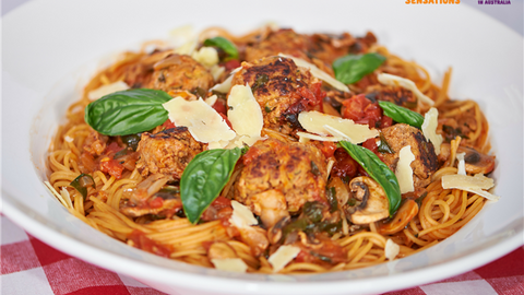 healthy healthy saucy spag balls recipe recipe Saucy Spag Balls