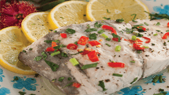 Steamed Barramundi