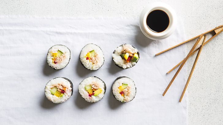 Rainbow Sushi