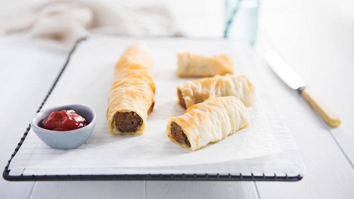 Beef and Veg Sausage Rolls