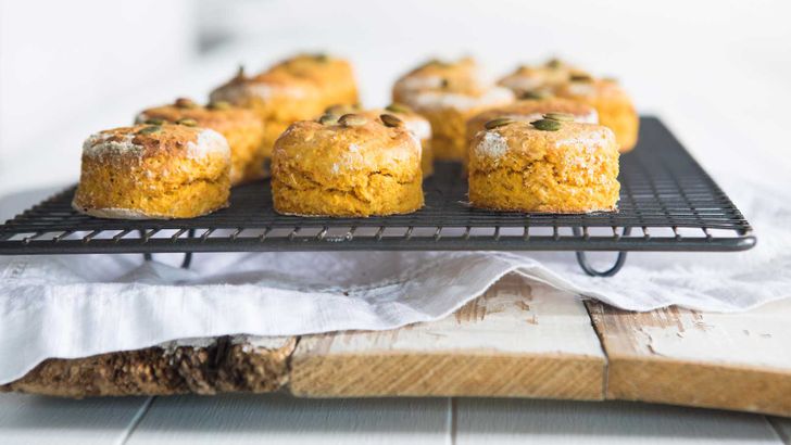 Pumpkin and Sweet Potato Scones