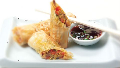 healthy healthy vegetable spring rolls recipe recipe Vegetable Spring Rolls
