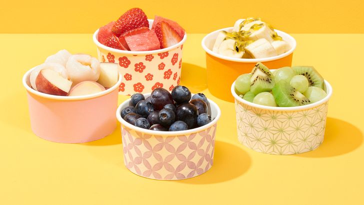 Rainbow Fruit Cups Rainbow Fruit Cups