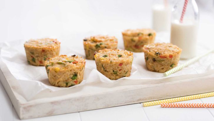 Fried Rice Muffins Fried Rice Muffins