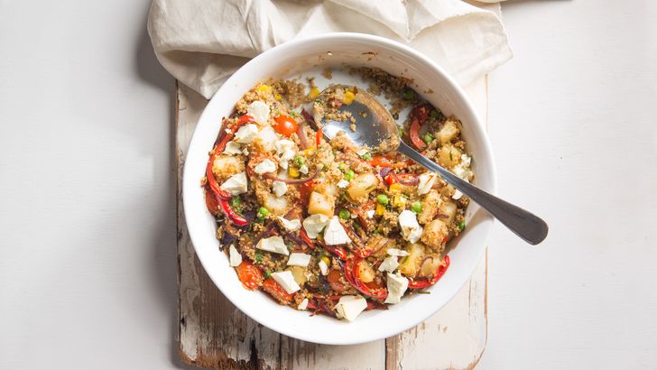 Roast Vegetable Quinoa Bake Roast Vegetable Quinoa Bake