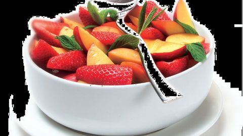 healthy healthy nectarine & berry salad recipe recipe Nectarine & Berry Salad