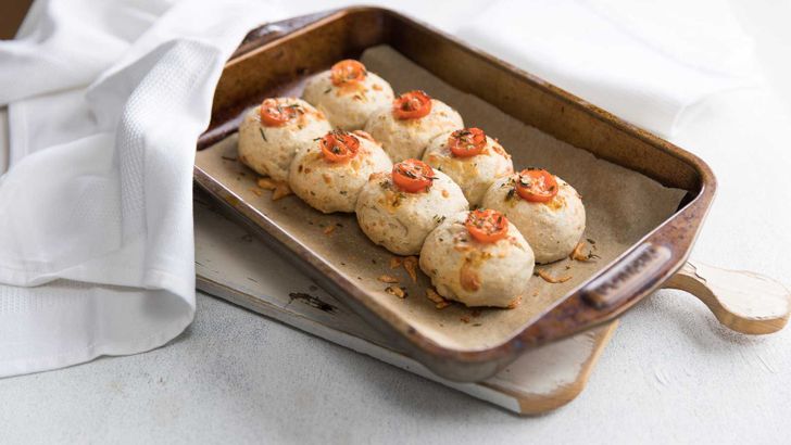 Tomato and Cheese Damper Tomato and Cheese Damper