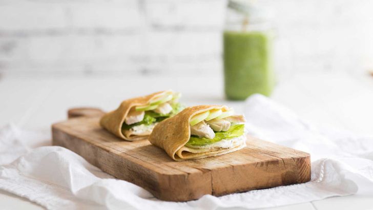 Turkey, Apple & Avocado Crepe