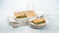 Spanakopita Style Spinach Pie