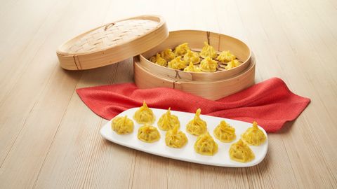 healthy healthy chicken & corn dumplings recipe recipe Chicken & Corn Dumplings