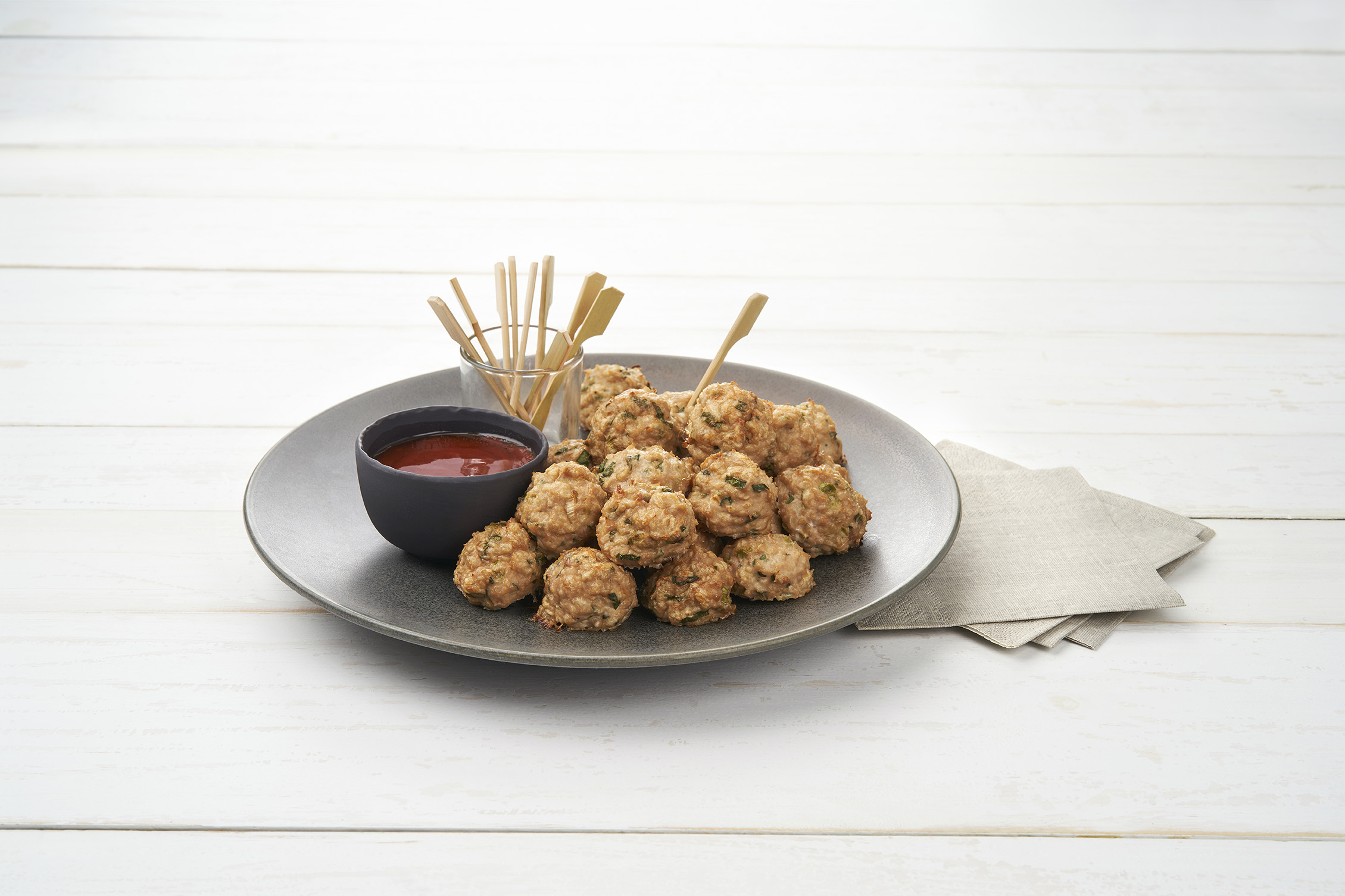 LiveLighter Healthy Fragrant Chicken Meatballs Recipe