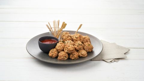 Fragrant chicken meatballs