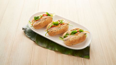 healthy healthy chicken banh minis recipe recipe Chicken Banh Minis
