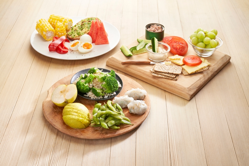 LiveLighter - Healthy Snack Plate Dinner Recipe